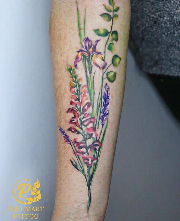 flower tattoo