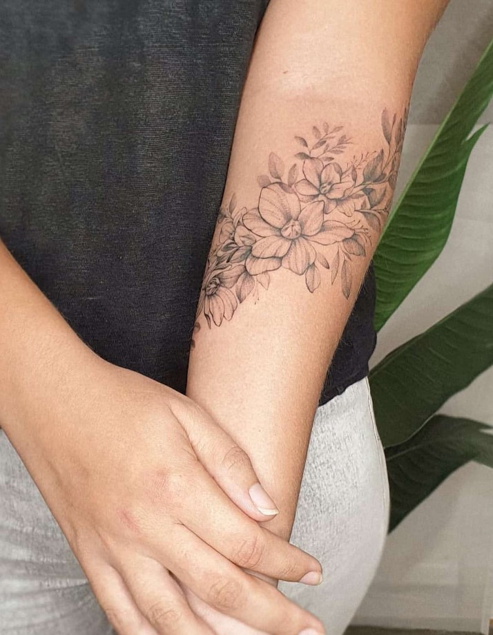 flower tattoo