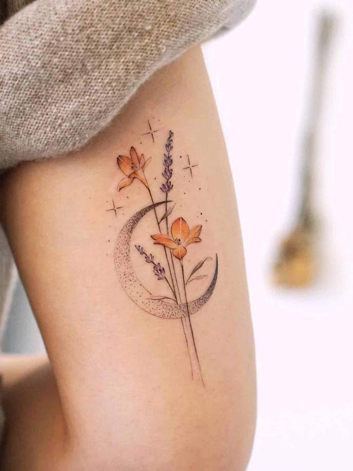 flower tattoo