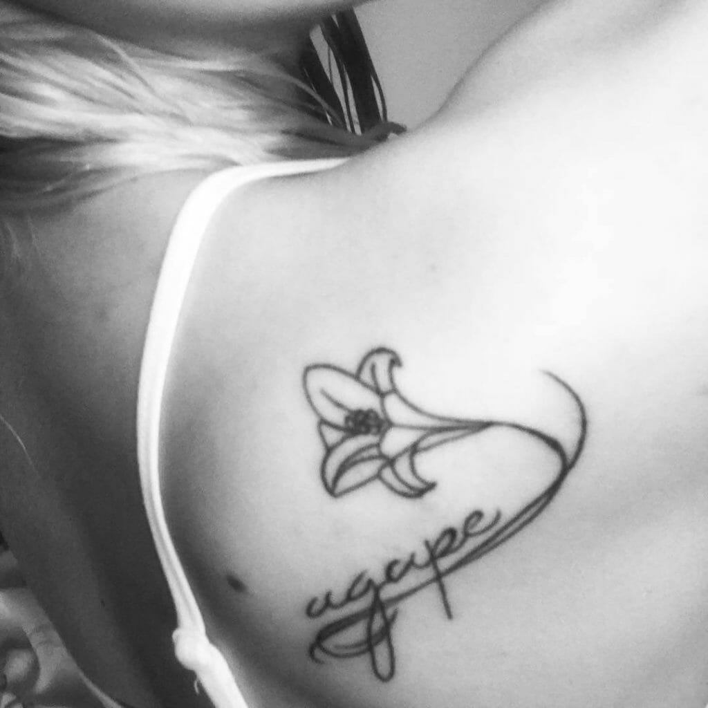 agape tattoo