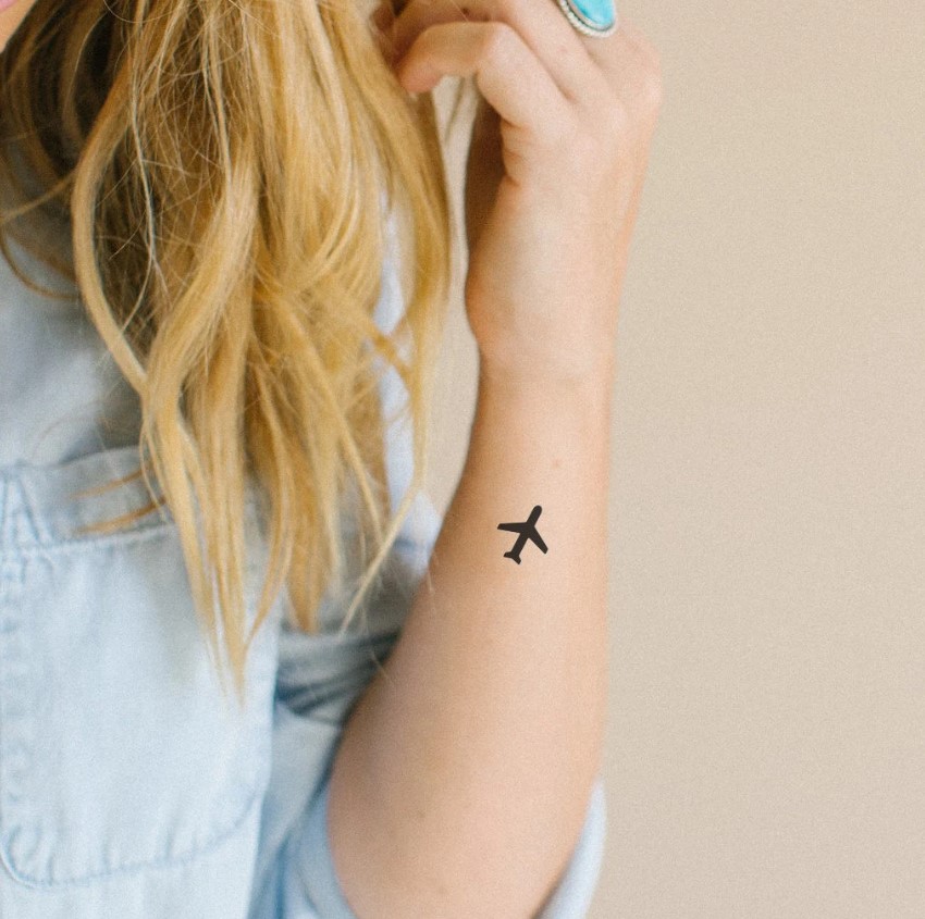 airplane tattoo