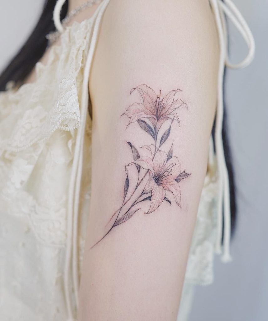 flower tattoo
