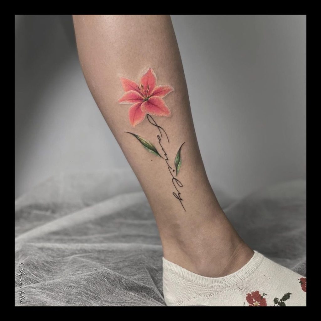 flower tattoo