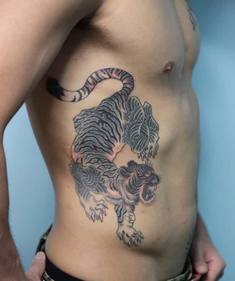 rib tattoo