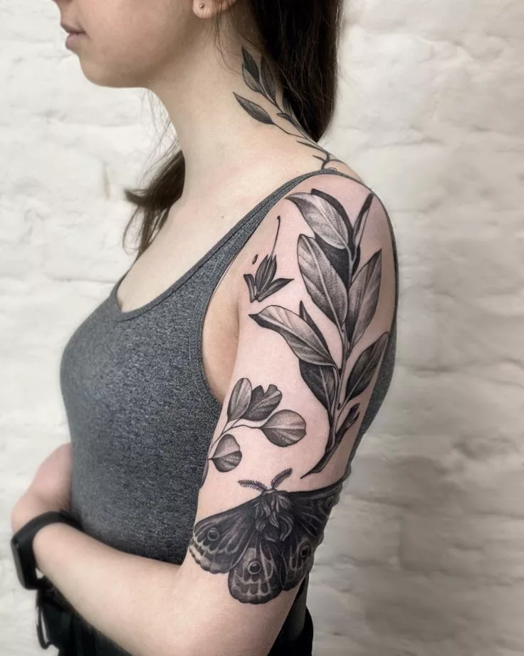 Alena Zozulenko tattoo 