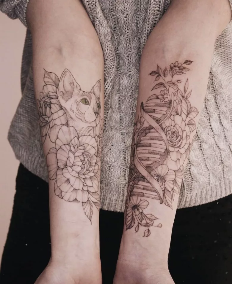Anastasia Green tattoo