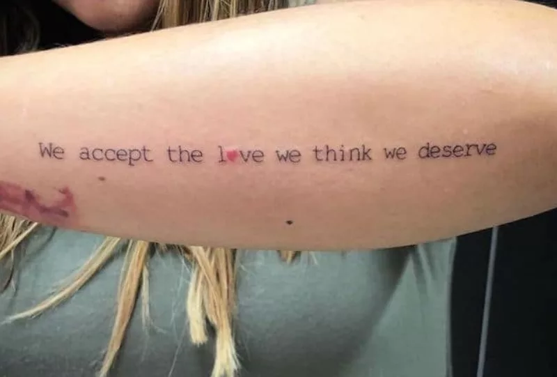 quote tattoo