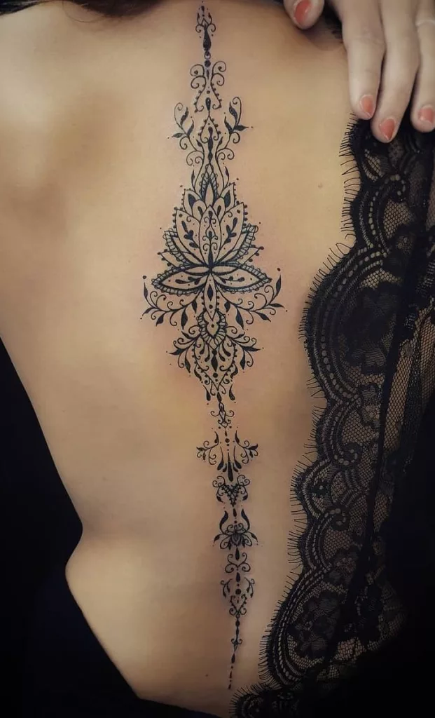 lace tattoo 