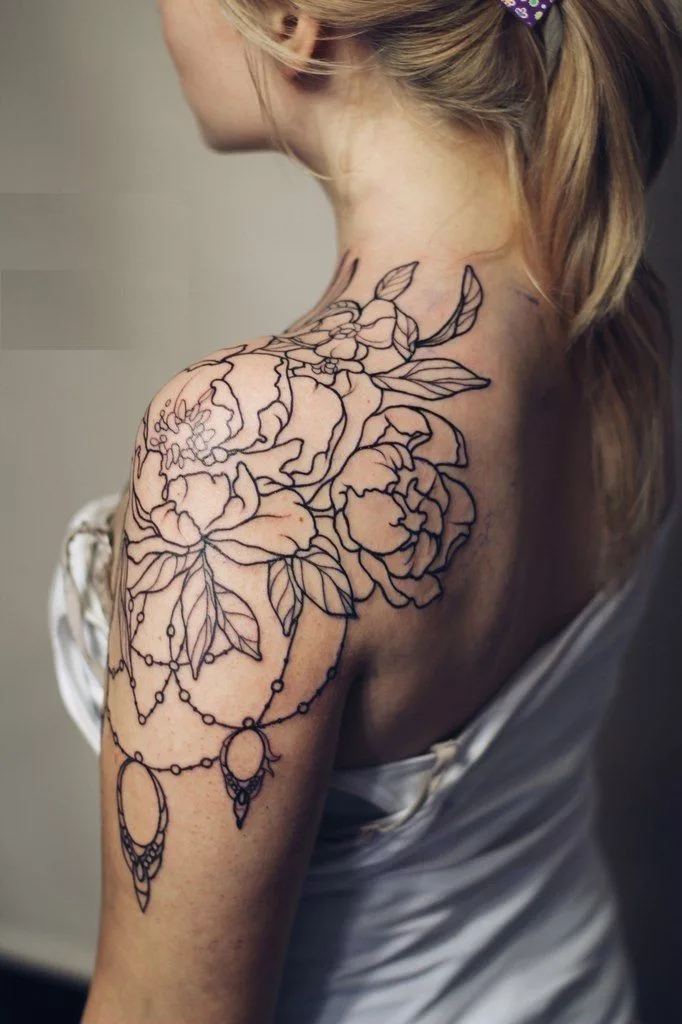 lace tattoo 