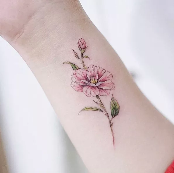 camellia tattoo