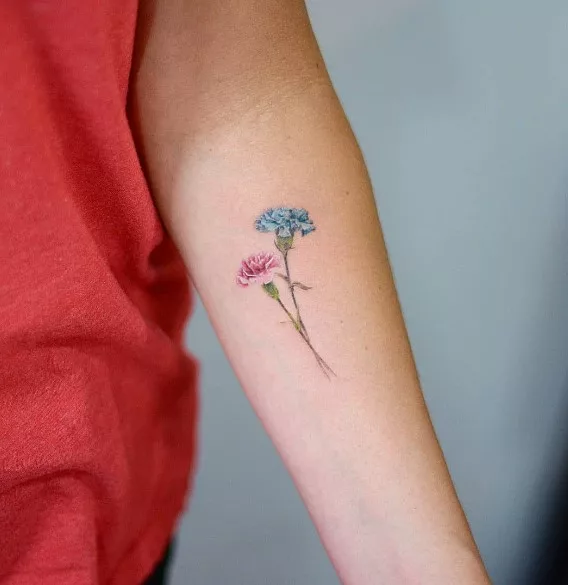 carnation tattoo