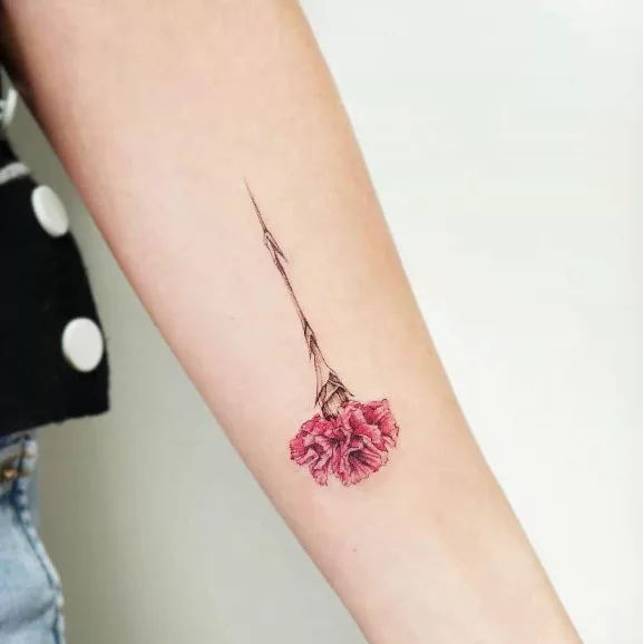 carnation tattoo