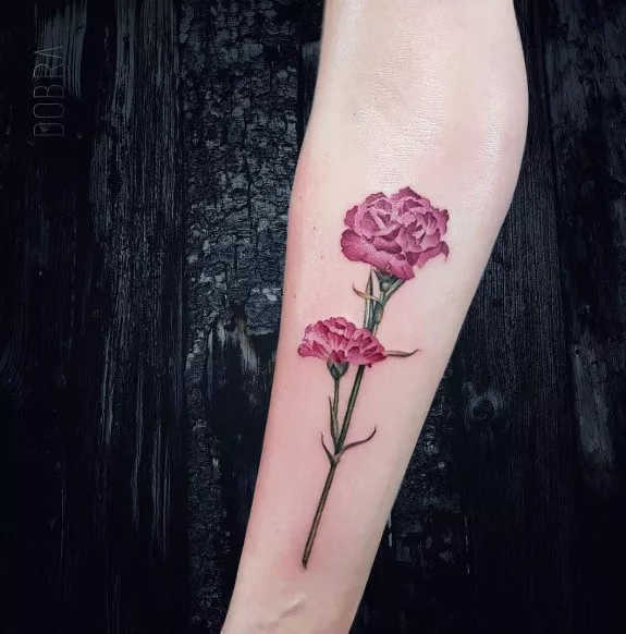 carnation tattoo