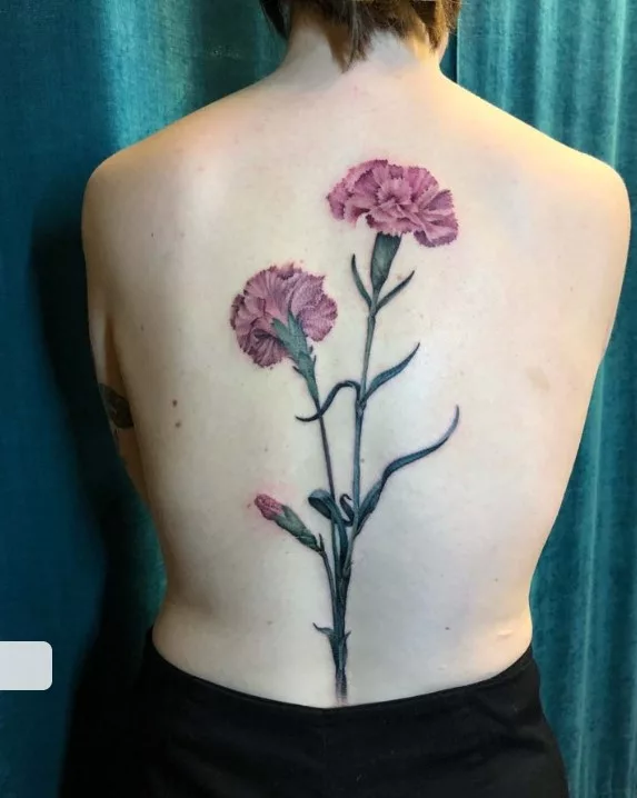 carnation tattoo