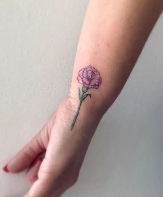 carnation tattoo