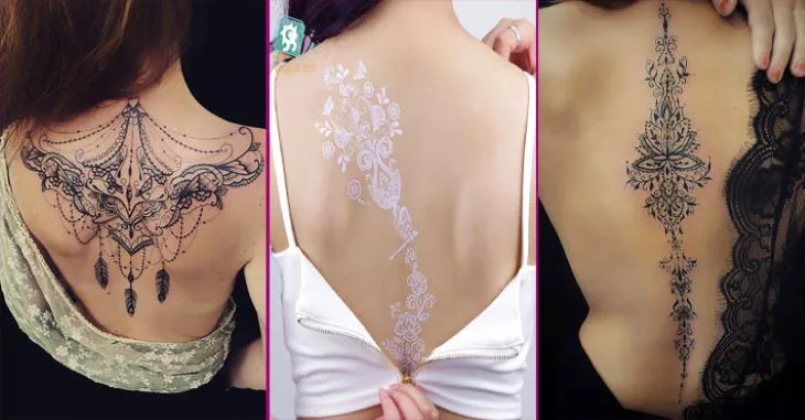 lace tattoo