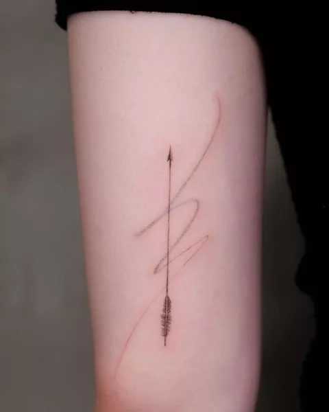 arrow tattoo