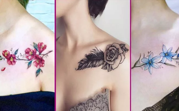 collarbone tattoo