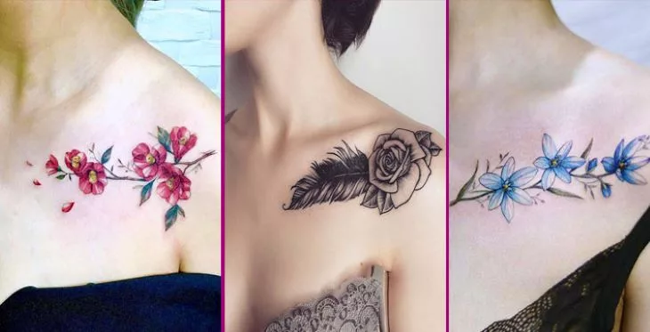 collarbone tattoo