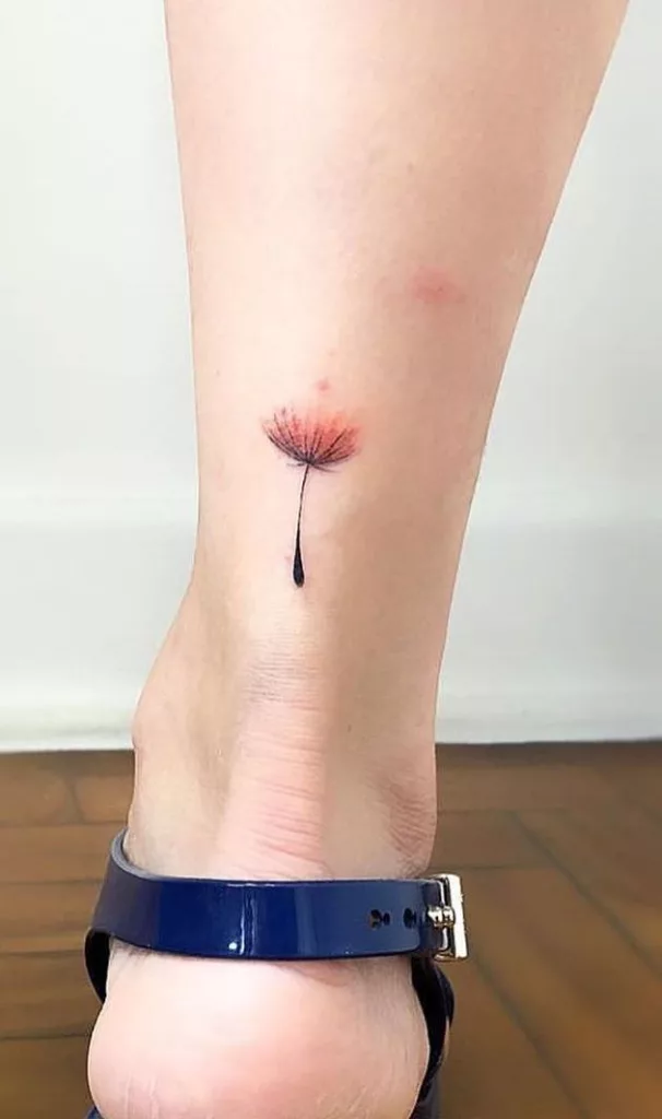 Dandelion tattoo