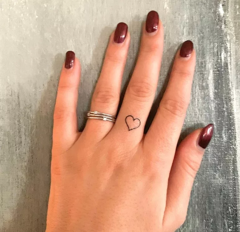 Heart tattoo