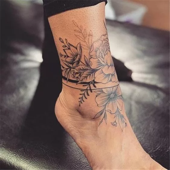 ankle tattoo
