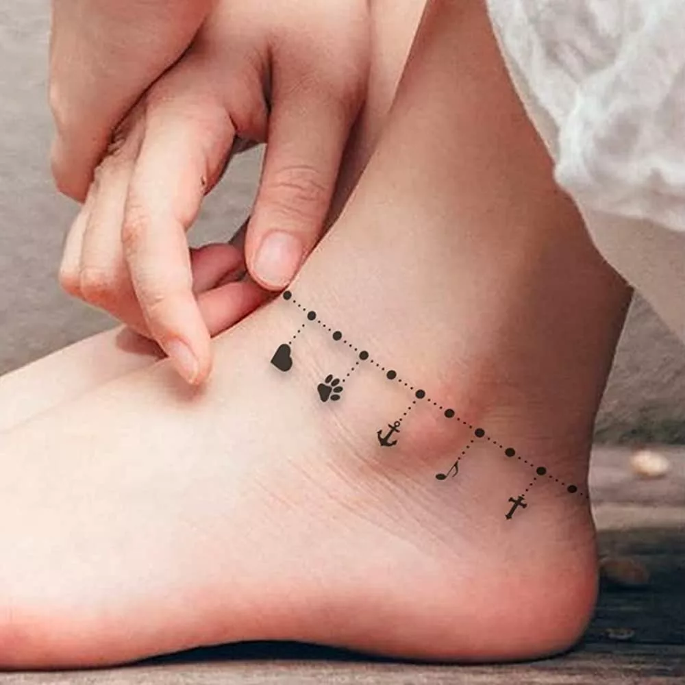 ankle tattoo