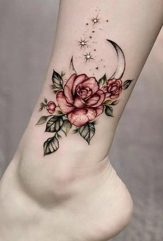 ankle tattoo