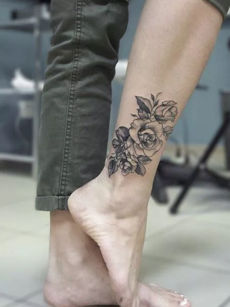 ankle tattoo