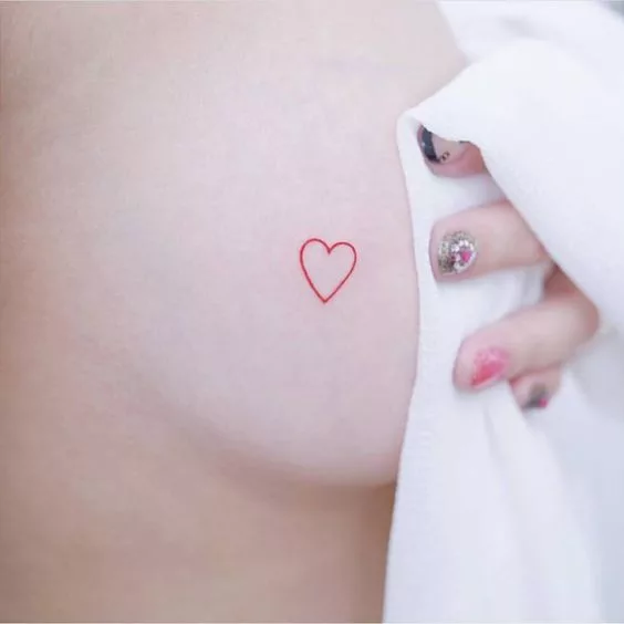 breast tattoo