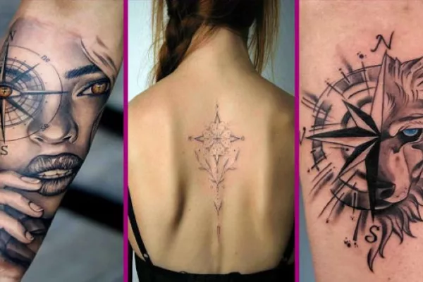 compass tattoo