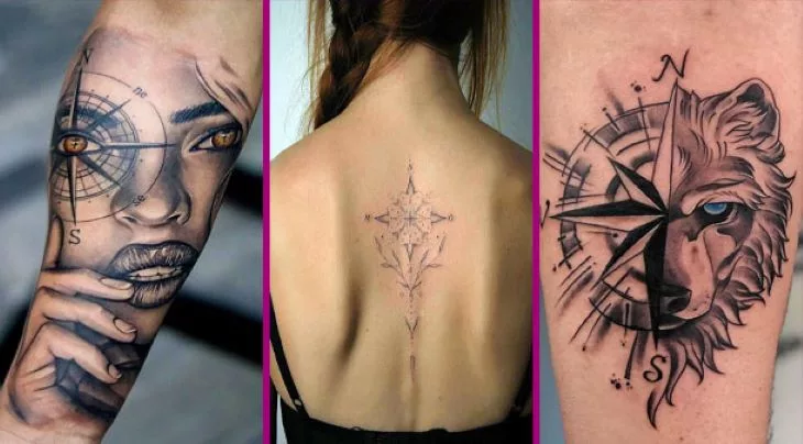 compass tattoo