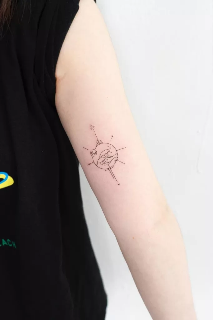 compass tattoo