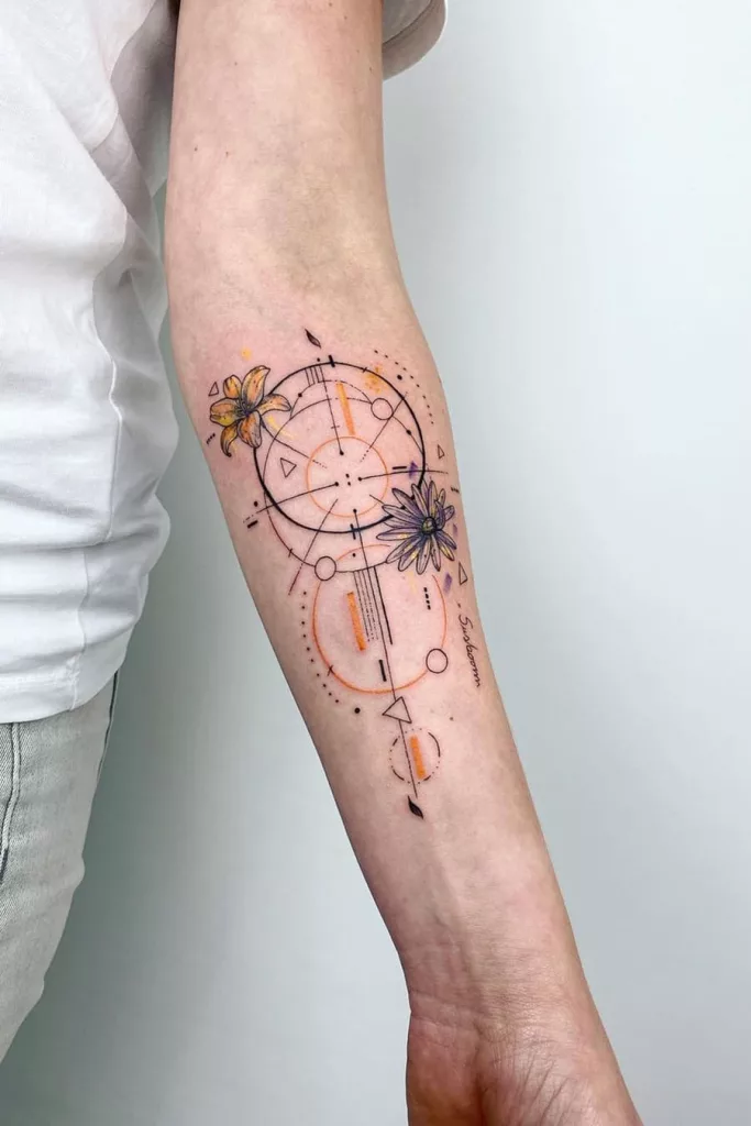 compass tattoo