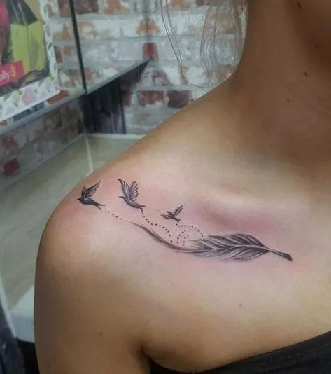 feather tattoo