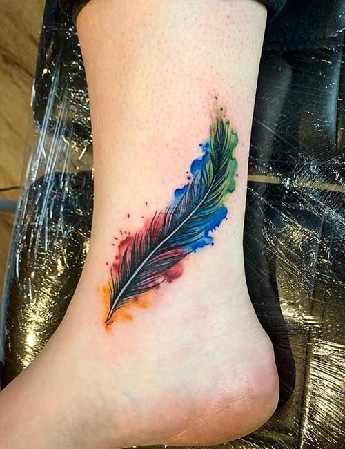 ankle tattoo