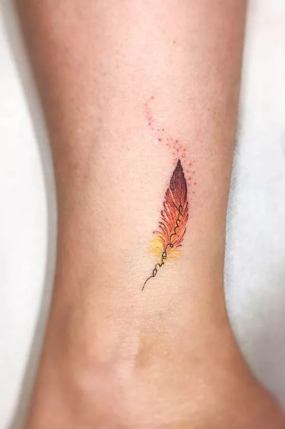 feather tattoo