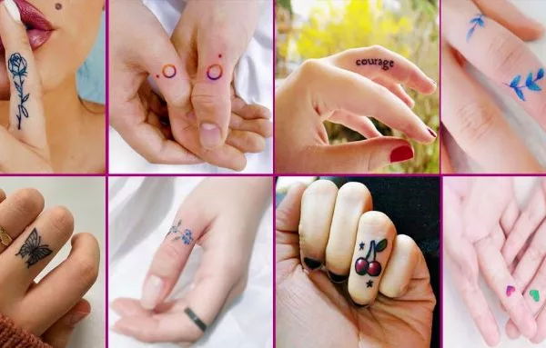 finger tattoo