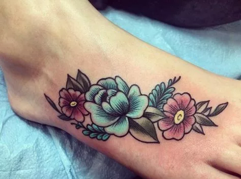 foot tattoo