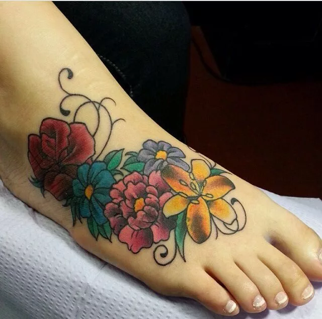 flower tattoo