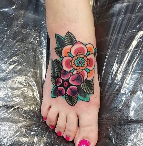 flower tattoo