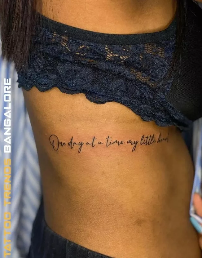 font tattoo