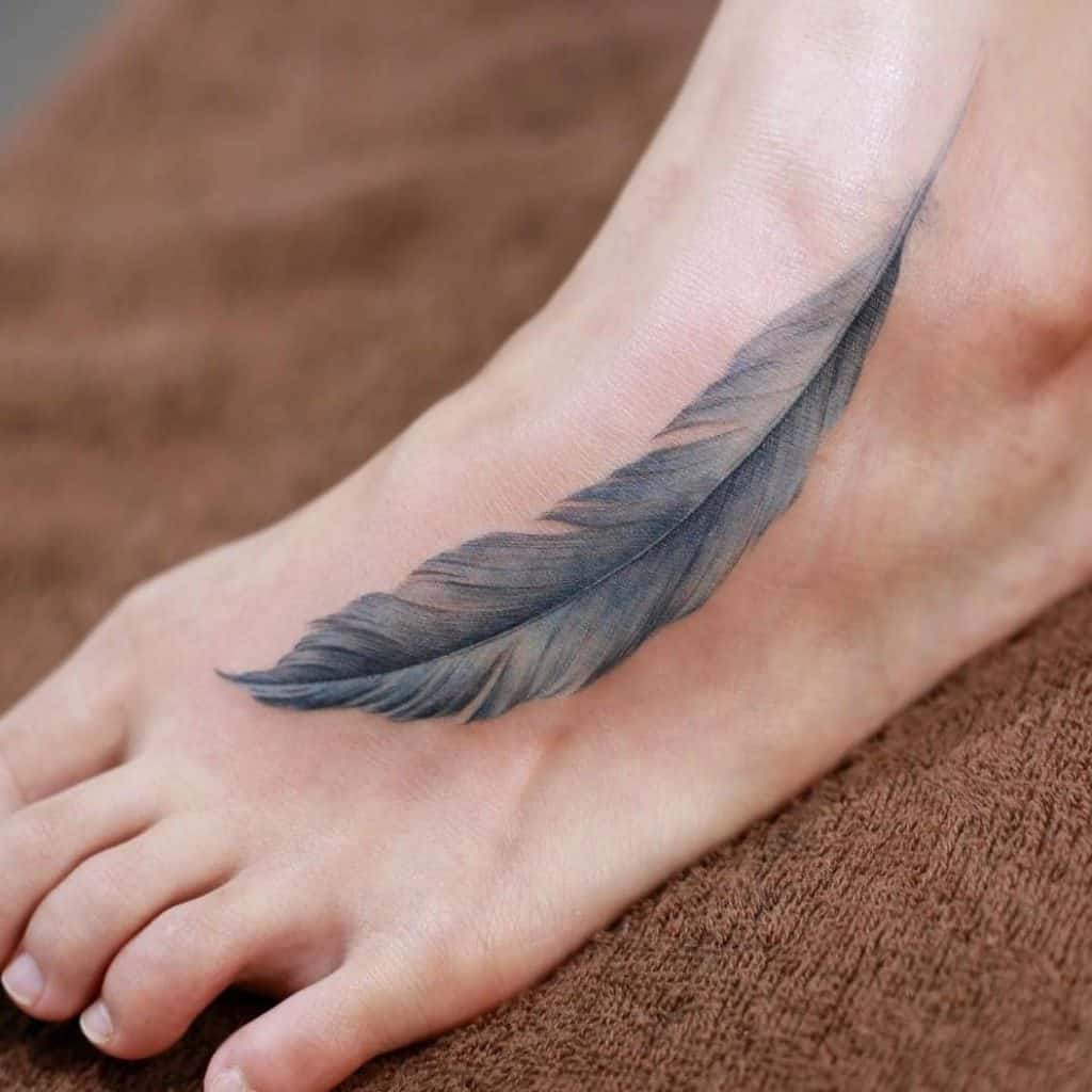 feather tattoo