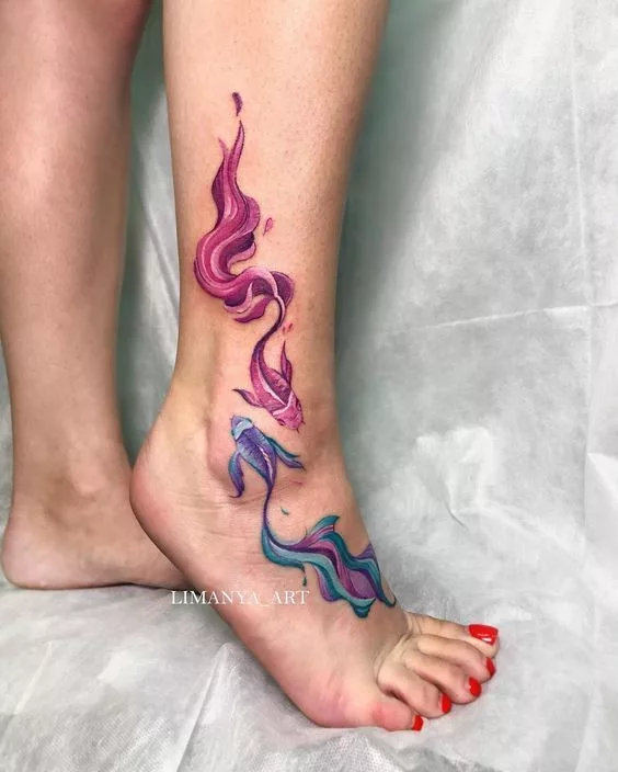 foot tattoo