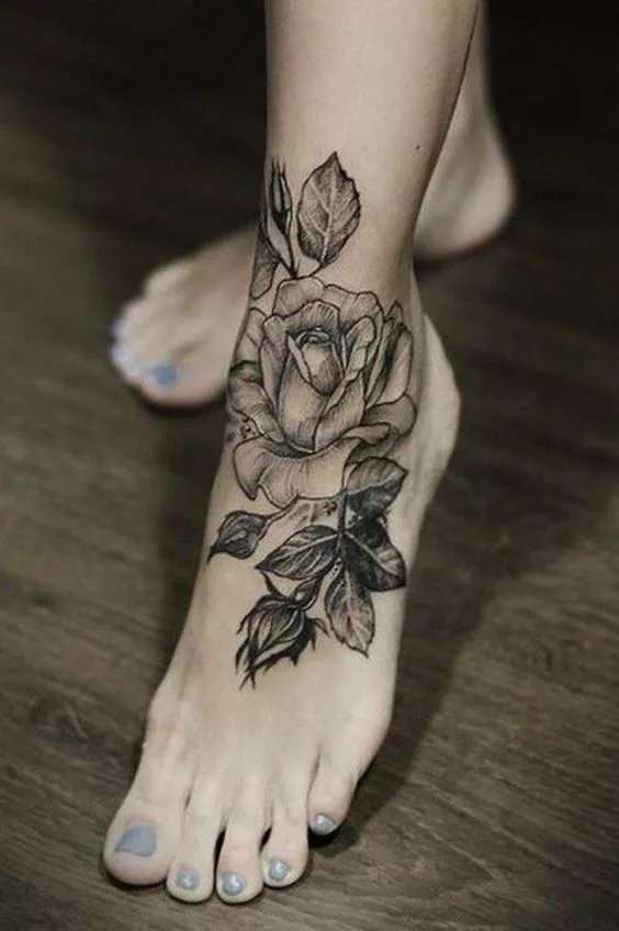 foot tattoo