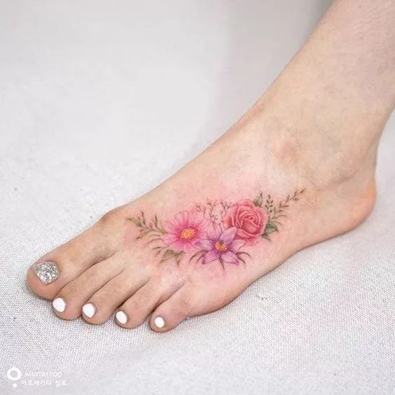 foot tattoo