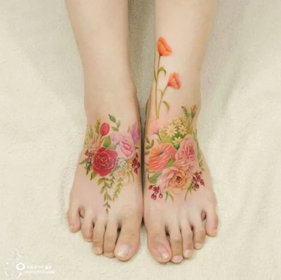 foot tattoo