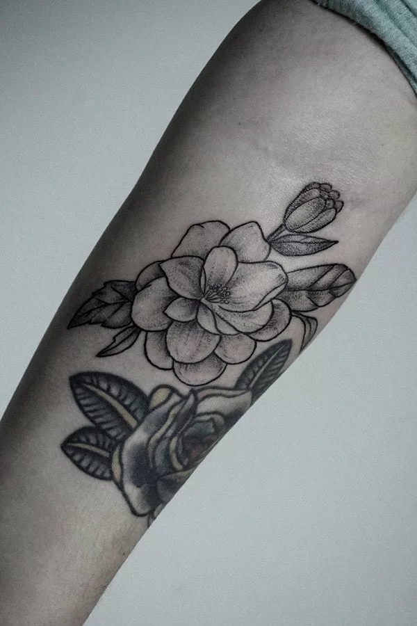 camellia tattoo