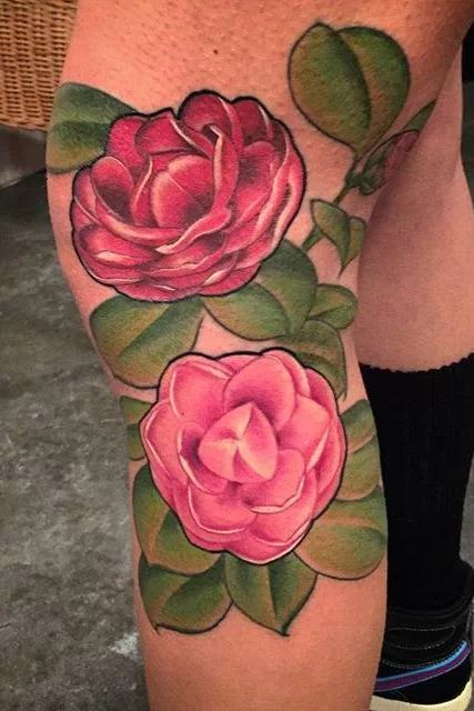 camellia tattoo