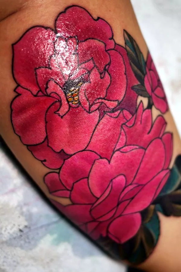 camellia tattoo